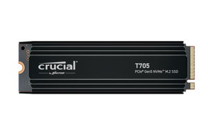 Crucial T705 2TB M.2 2280 PCIe Gen5 NVMe Solid State Drive with Heatsink