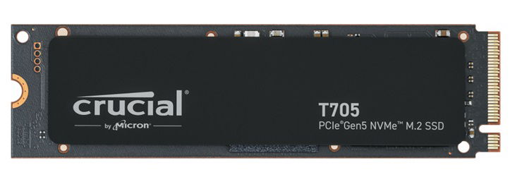 Crucial T705 1TB NVMe PCIe M.2 2280 Solid State Drive