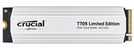 Crucial T705 2TB NVMe PCIe5 M.2 2280 Solid State Drive with Limited Edition White Heatsink