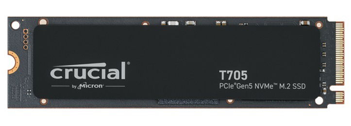 Crucial T705 2TB NVMe PCIe M.2 2280 Solid State Drive