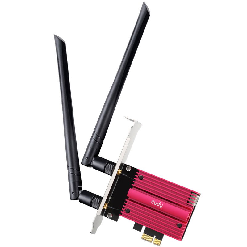 CUDY AX5400 Wi-Fi 6E Bluetooth 5.3 PCI Express Adapter