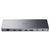 CUDY CS700 100W 13-in-1 USB-C Dual 4K Laptop Docking Station with 2x DP, 2x HDMI, 2x USB-C, 4x USB-A, 1x 3.5mm, 1x RJ45
