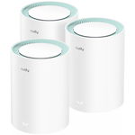 CUDY AC1200 Gigabit Dual Band Mesh Wi-Fi System - 3 Pack