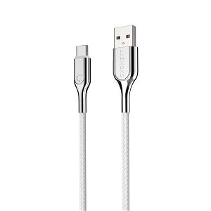 Cygnett Armored 1m 2.0 USB-C to USB-A Cable - White