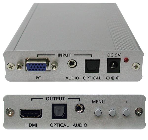 CYP VGA to HDMI 1080p Scaler Box HDMI 1.2, HDCP 1.1 & DVI 1.0 compliant