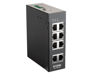 D-Link DIS-100G-8W 8 Port Gigabit Un managed Industrial Switch