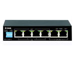 D-Link DES-F1006P-E 6-Port 10/100 Long Range PoE+ Surveillance Switch
