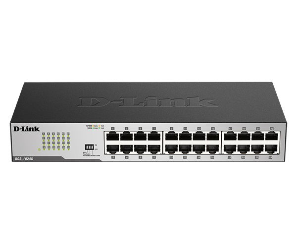 D-Link DGS-1024D 24-Port Unmanaged Gigabit Switch