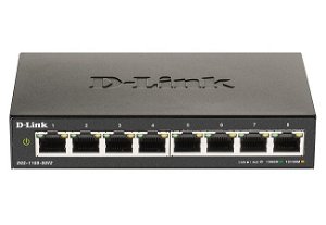 D-Link DGS-1100-08V2 8-Port Gigabit Smart Managed Switch