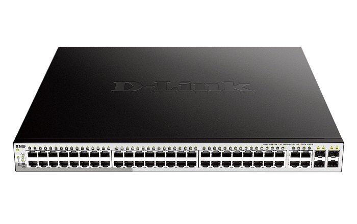 D-Link DGS-1210-52MP 52-Port Gigabit Smart Managed PoE Switch