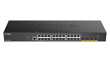 D-Link DGS-1250-28X 28-Port 10-Gigabit Smart Managed Switch