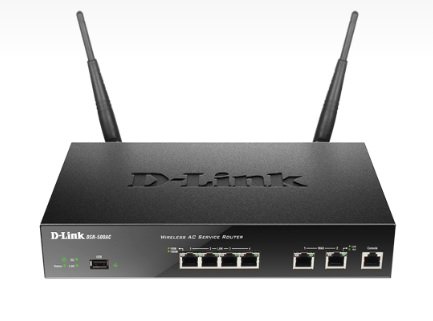 D-LINK DSR-500AC AC1200 Dual Gigabit 4-Port Router