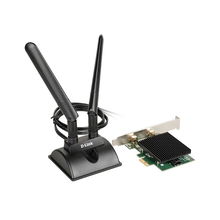 view D-Link DWA-X3000 AX3000 Wi-Fi 6 PCIe Adapter with Bluetooth 5.1