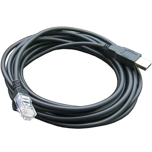 Datalogic USB Type-A POT 12ft Cable - Black