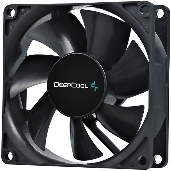 DeepCool 80mm Hydro Bearing Case Cooling Fan - Black