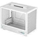 DeepCool CH160 Tempered Glass Mini-ITX Case with No PSU - White