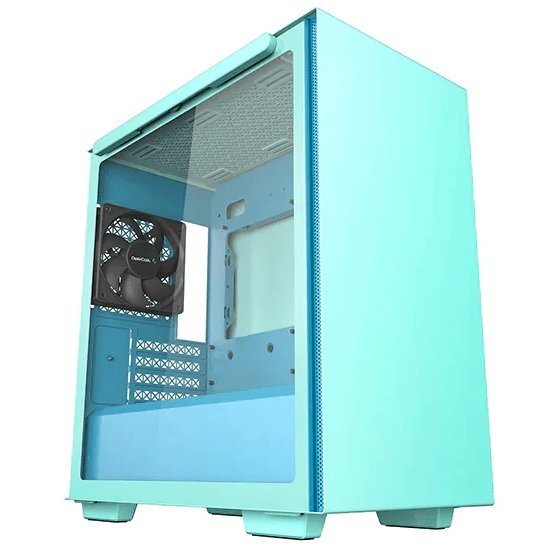 DeepCool MACUBE 110 Tempered Glass Micro ATX Case with No PSU - Green