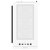 DeepCool MACUBE 110 WH Tempered Glass Micro ATX Case with No PSU - White