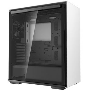 DeepCool MACUBE 310 WH Tempered Glass ATX Mid Tower Case with No PSU - White