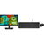 Dell E2424HS 23.8 Inch 1920 x 1080 8ms 250nit 60Hz VA Monitor with Speakers - HDMI, DisplayPort, VGA + Bonus Keyboard & Mouse