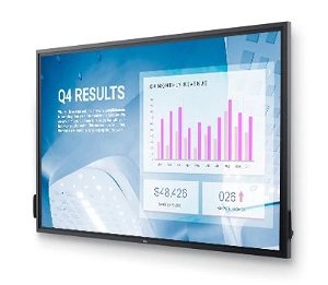 Dell 86 C8621QT 85.6 Inch 3840 x 2160 4K 350nit Touchscreen Interactive Commercial Display