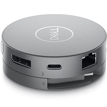view Dell DA310 7-in-1 USB-C Multiport Adapter with 90W Power Delivery - 2x USB-A, 1x USB-C, 1x HDMI, 1x DisplayPort, 1x VGA, 1x RJ-45