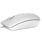 Dell MS116 USB Wired Optical Mouse - White