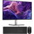 Dell P-Series P2425H 23.8 Inch 1920x1080 5ms 100Hz IPS Monitor - HDMI, DisplayPort, VGA, USB-C + Bonus Keyboard & Mouse