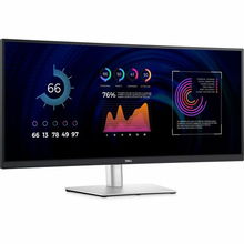 view Dell P3424WE 34 Inch 3440 x 1440 5ms 60Hz IPS Curved Monitor with USB Hub - HDMI, DisplayPort, USB-C