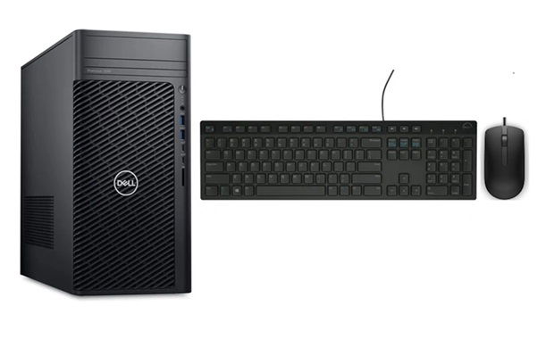 Dell Precision 3680 Intel i7-14700K 5.6GHz 32GB (2 x 16GB) RAM 1TB SSD NVIDIA T1000 4GB Tower Desktop with Windows 11 Pro + Bonus Keyboard & Mouse