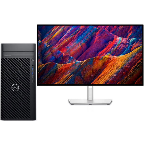 Dell Precision 3680 Intel i7-14700K 5.6GHz 32GB (2 x 16GB) RAM 1TB SSD NVIDIA T1000 4GB Tower Desktop with Windows 11 Pro + Dell 27" Monitor