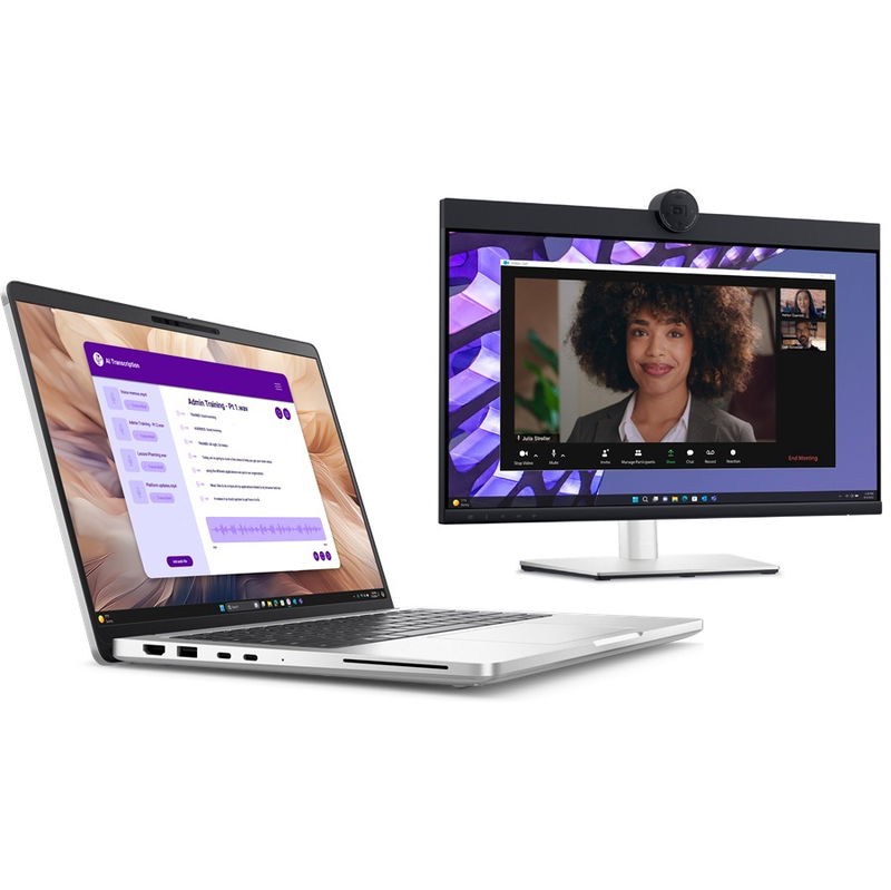 Dell Pro 14 Plus PB14250 14 Inch Ultra 5 236V 4.7GHz 16GB RAM 512GB SSD Laptop with Windows 11 Pro + Dell 23.8" Monitor