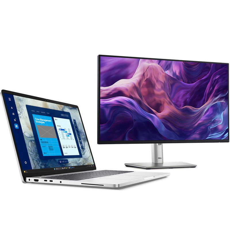 Dell Pro 16 PC16250 16 Inch Ultra 5 235U 4.9GHz 16GB RAM 512GB SSD Laptop with Windows 11 Pro + Dell 23.8" Monitor