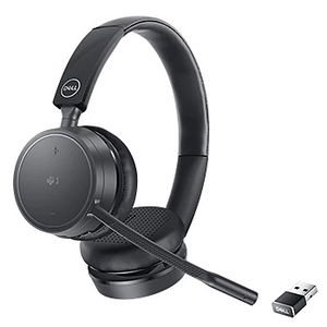 Dell Pro WL5022 Bluetooth Overhead Wireless Stereo Headset with Noise Cancelling - Black