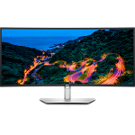 Dell UltraSharp U3423WE 34 Inch 3440 x 1440 5ms 60Hz Ultrawide IPS Black Curved Monitor with Speakers & USB Hub - HDMI, DisplayPort, USB-C