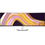Dell UltraSharp U4924DW 49 Inch 5120 x 1440 5ms 60Hz IPS Black Curved Monitor with Speakers & USB Hub - HDMI, Mini DisplayPort, USB-C