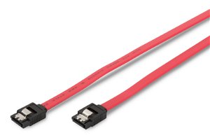 Digitus 0.50m SATA II/III Data Cable with Latch