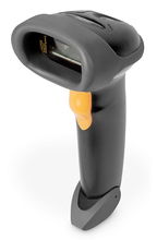 view Digitus DA-81001 1D USB Handheld Barcode Scanner with Stand - Black