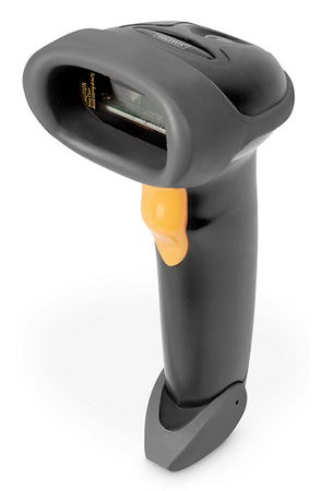 Digitus DA-81001 1D USB Handheld Barcode Scanner with Stand - Black