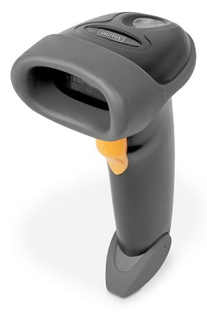Digitus DA-81003 2D USB Bluetooth Handheld Barcode Scanner - Black