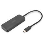 Digitus 3 Port USB-C to DisplayPort Video Adapter