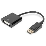 Digitus DisplayPort Male to DVI-I Female Adapter Cable - Black