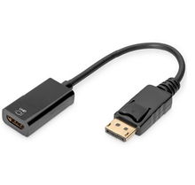 view Digitus DisplayPort (M) to HDMI Type A (F) 4K Active Adapter Cable