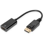 Digitus DisplayPort (M) to HDMI Type A (F) 4K Active Adapter Cable