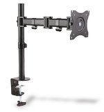 Digitus Single Monitor Universal Desk Clamp Mount Bracket for up to 27 Inch Flat Panel TVs or Monitors - Up to 8kg