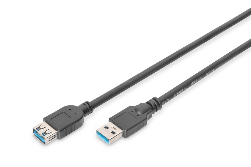 Digitus 1.8m USB 3.0 Type A to USB Type A Extension Cable