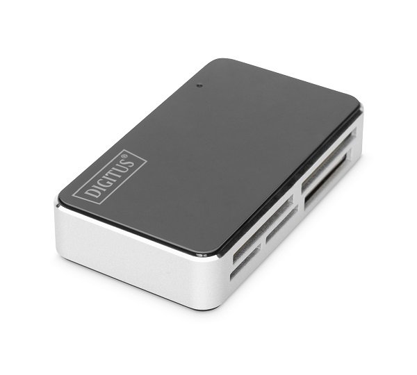 Digitus USB 2.0 Card Reader All-in-one - Black
