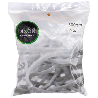 Dixon Assorted Size Rubber Bands 500g Pack