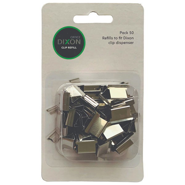 Dixon Small Zip Clip Refills - 50 Pack