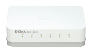 D-Link DGS-1005A 5-Port Gigabit Unmanaged Desktop Switch